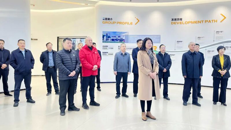 河南省政協(xié)副主席霍金花一行蒞臨旭瑞集團(tuán)參觀調(diào)研！